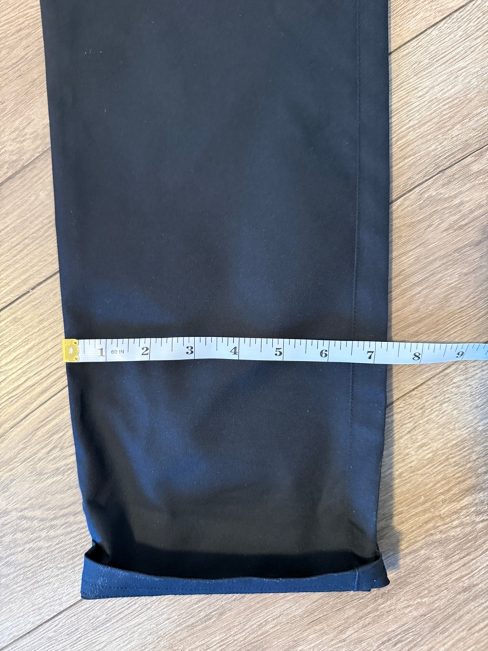 Men's Black Stretch Chino Pants size M - 32 (slim fit) worn only 1 time. - Picture 5 of 6